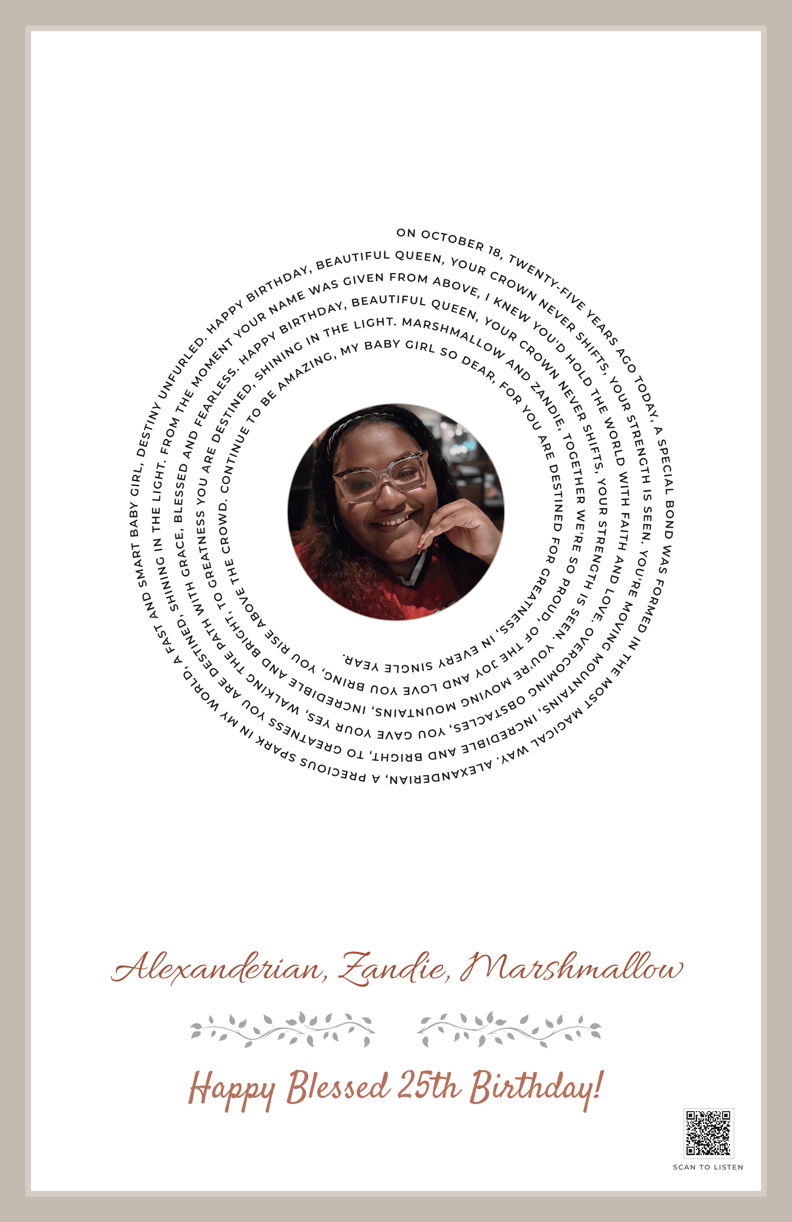 Queen of the Day: Alexanderian's Birthday Anthem